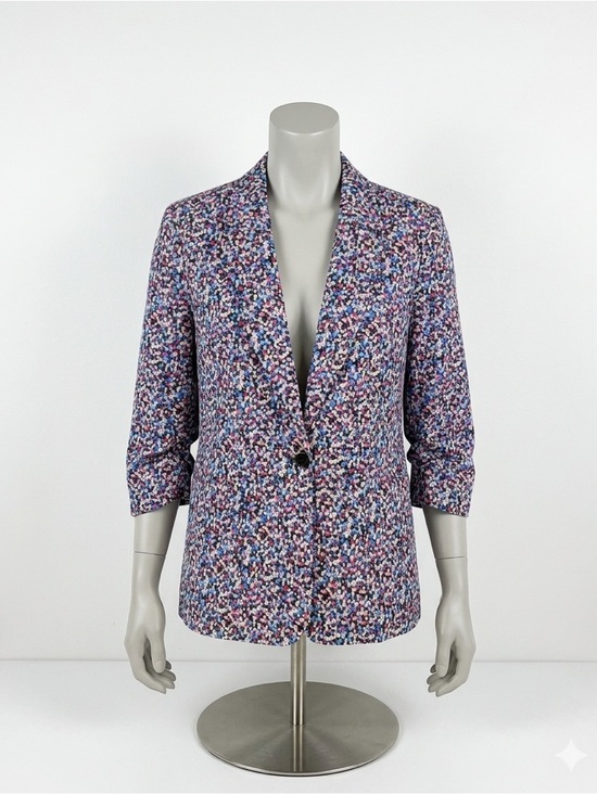Jones New York Jackets & Blazers - Jones New York Multicolor Speckled Notch-Lapel Blazer